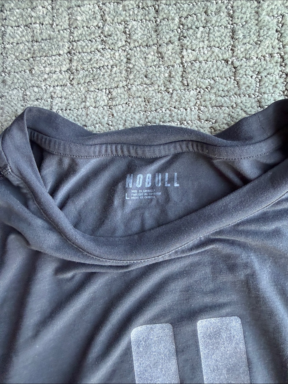Nobull Men’s U Tee - Picture 2 of 3